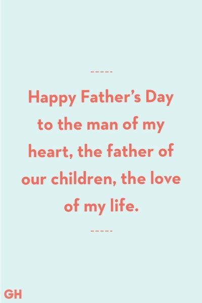 Happy Father's Day to the Man I Love: Wishes & Messages