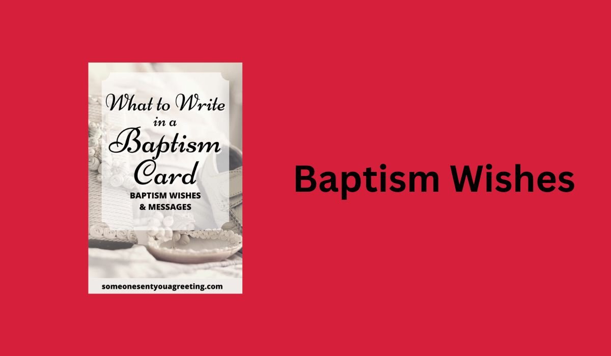 Baptism-Wishes