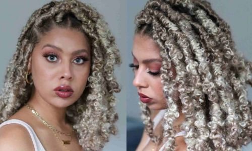 Grey butterfly locs