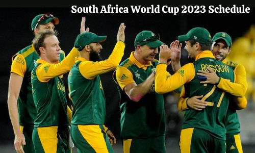 South Africa World Cup 2024 Schedule: Date, Time & Location
