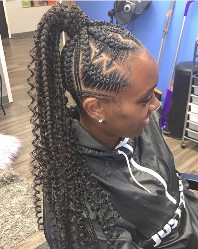Stitched Halo Braid