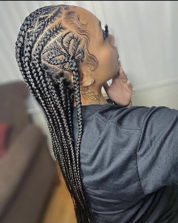 Trendy Freestyle Cornrows