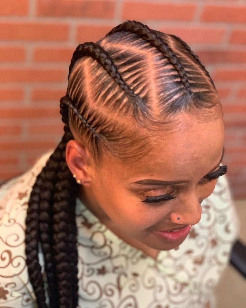 Zigzag Stitch Braids